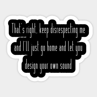 Design Your Own Sound Sticker